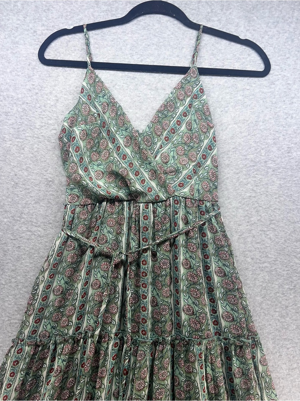 miami Mint Green Paisley High-Low Sundress